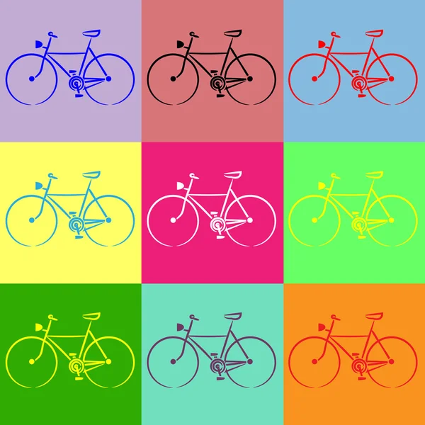 Bicycle — Stock Vector