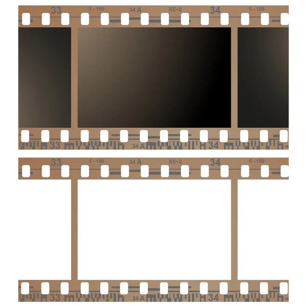 Film, filmstrip — Stock Vector