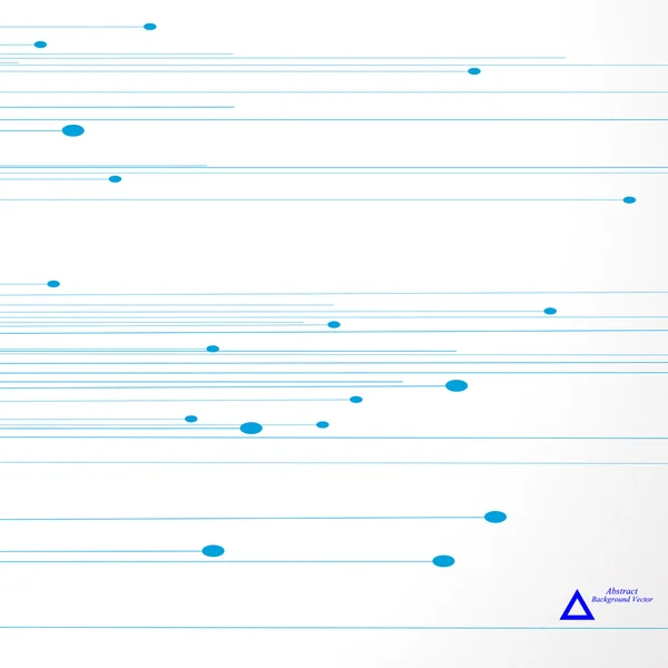 Fond abstrait cercles, rayures, bleu — Image vectorielle