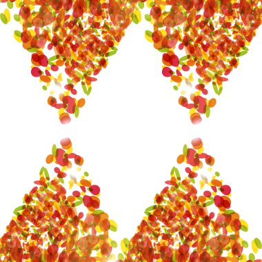 Soyut daireler renkli arka plan