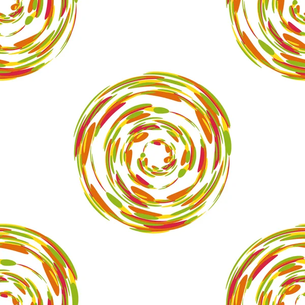 Arrière plan cercles abstraits colorés — Image vectorielle