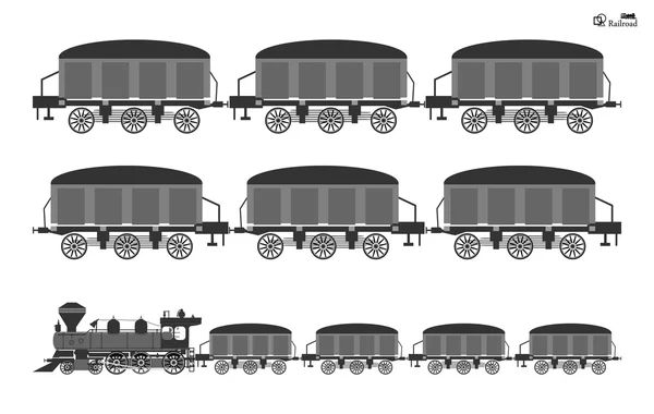 Ferrovia — Vettoriale Stock