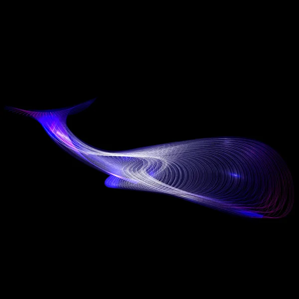 Walvis abstract — Stockvector