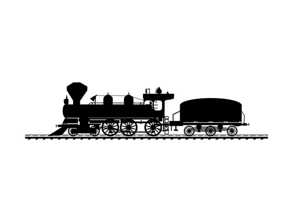 Locomotive — Image vectorielle