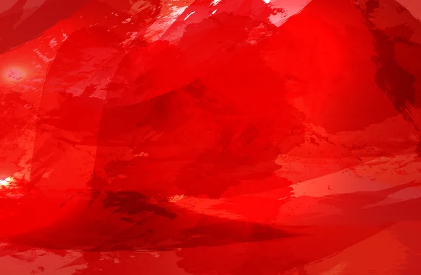 Aquarela fundo abstrato vermelho — Vetor de Stock