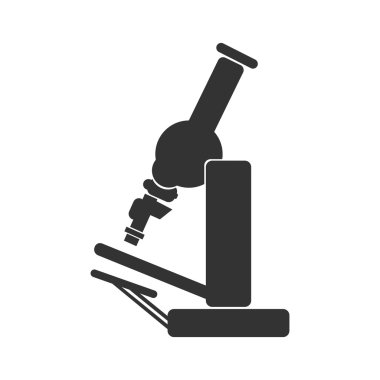 mikroskop vektör simgesi simgesi