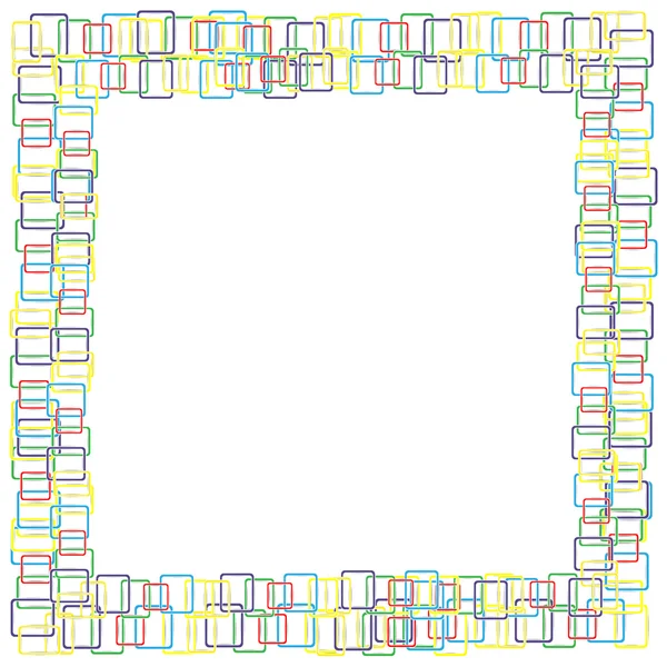 色付きの正方形の抽象的な背景 — ストックベクタ