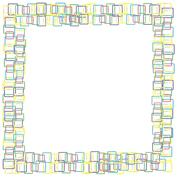 Різнокольорових квадратиків абстрактний фон — Stock Vector