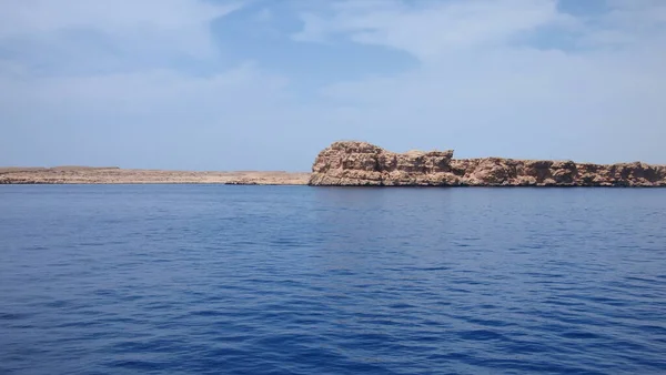 stock image Stunning Sinai Peninsula view from the Red Sea, Egypt