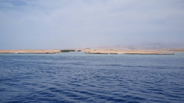 Kızıl Deniz, Mısır, Sina Yarımadası 'ndan Ras Mohammad Milli Parkı' na çarpıcı bir mangrov manzarası