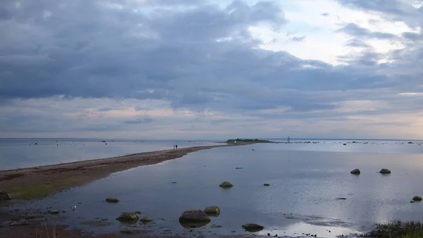 Βαλτική Θάλασσα Κόλπος Της Φινλανδίας Εσθονία — Φωτογραφία Αρχείου