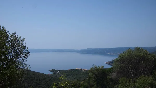 Vistas Impresionantes Mar Costa Del Mar Egeo Grecia Halkidiki —  Fotos de Stock