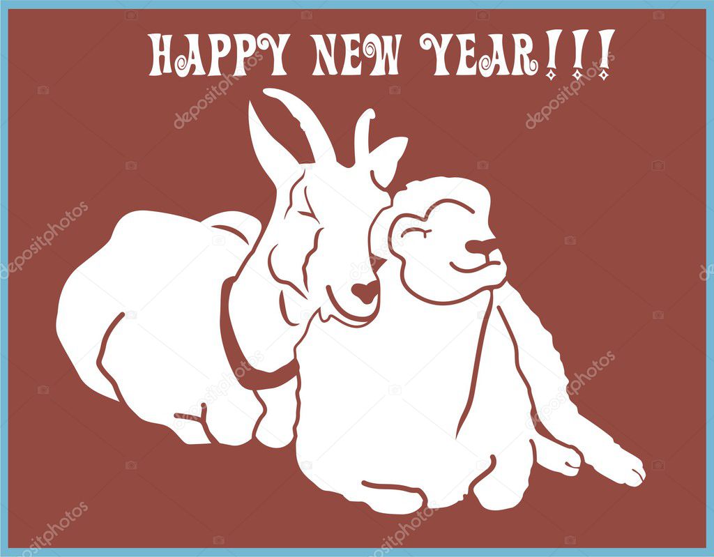 Animals of new year