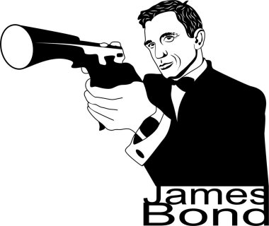 James Bond clipart