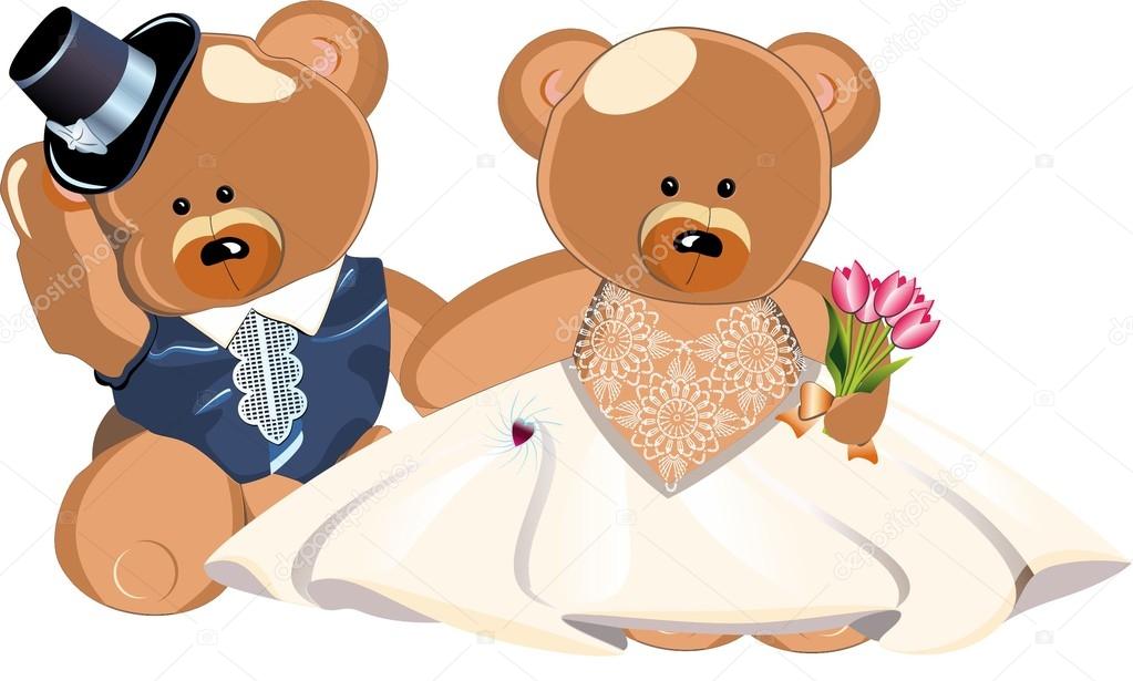 wedding teddy