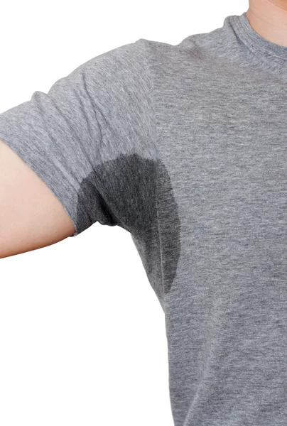 Sweaty armpit — Stock Photo, Image