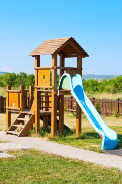 Slide for the kids on the playground