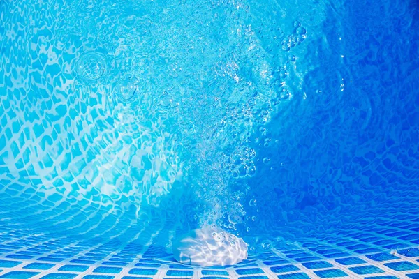 Tecnología de tuberías de piscina. Filtración de agua. —  Fotos de Stock