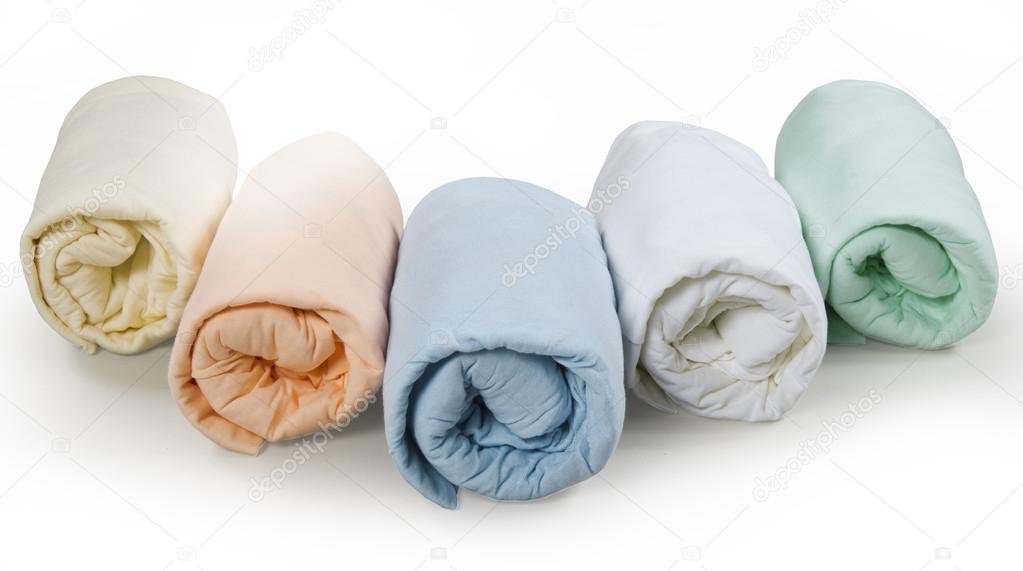 Folded blankets