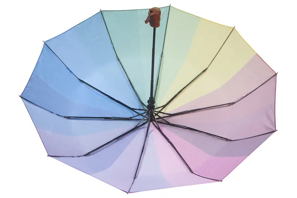 Kleurrijke omgekeerde paraplu — Stockfoto