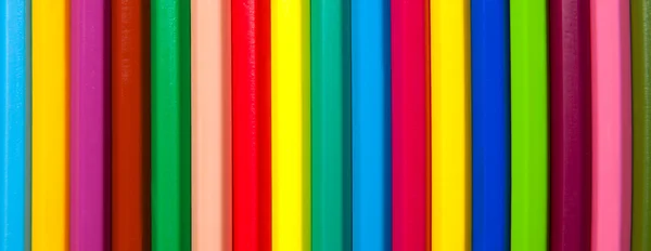 Fondo de lápices multicolores — Foto de Stock
