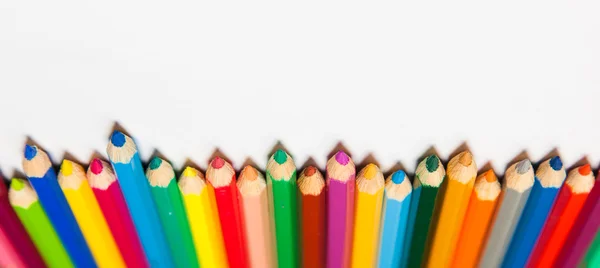 Set of colorful pencils — Stock Photo, Image