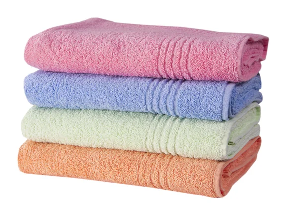 Colorful terry towels — Stock Photo, Image