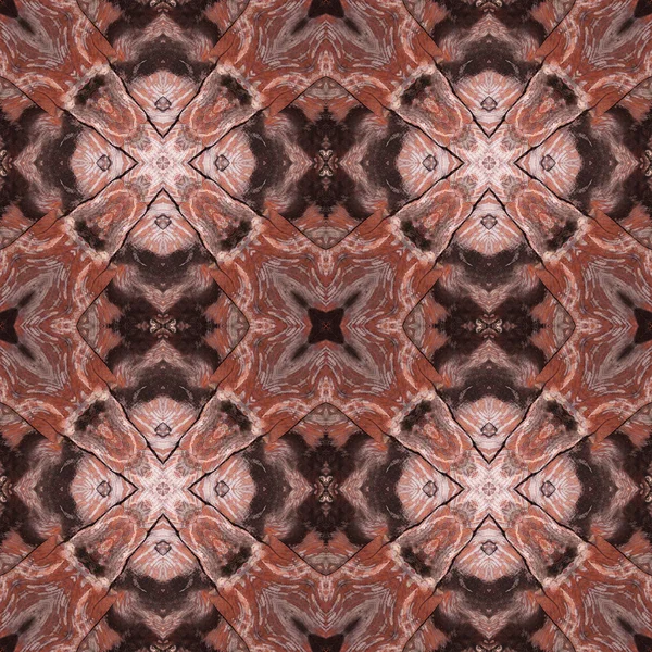 Бесшовная текстура красного песчаника на полу плитки — стоковое фото