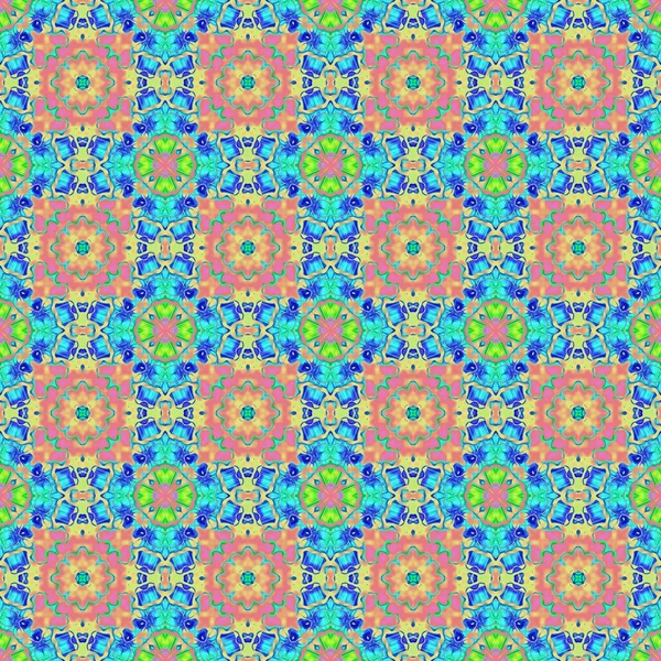 Абстрактная красочная текстура или фон с квадратным узором, выполненный бесшовно — стоковое фото