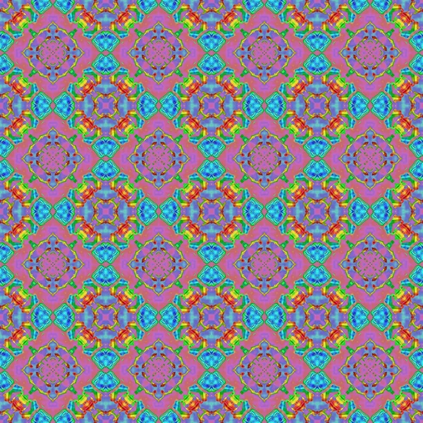 Textura colorida abstracta inconsútil o fondo con patrón circular —  Fotos de Stock