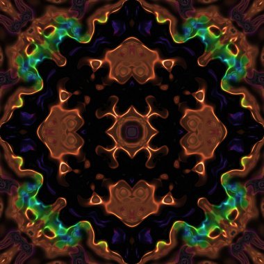 Altın dikiş ile kaplı kahverengi bronz yumuşak süs Arapça veya Farsça Halı desen sorunsuz yaptı