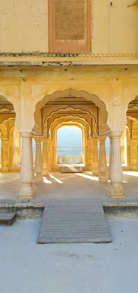Amer Fort Een Fort Amer Rajasthan India Amer Een Stad — Stockfoto