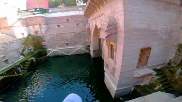 Toorji Jhalra Bavdi Jodhpur Rajasthan — Vídeo de Stock