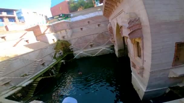 Toorji Jhalra Bavdi Jodhpur Rajasthan — Stok video