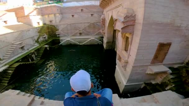 Toorji Jhalra Bavdi Jodhpur Rajasthan — Wideo stockowe