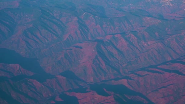 View Airplane Window — Stock Video