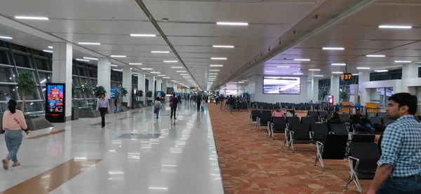 Indira Gandhi International Airport Lotnisko Położone Mieście Delhi — Zdjęcie stockowe