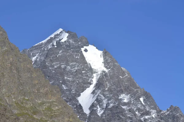 Manimahesh Yatra Lago Manimahesh Está Situado Kilómetros Bharmour Valle Budhil — Foto de Stock