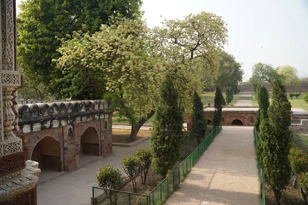 Delhi Indien April 2019 Eine Unbekannte Gruppe Von Menschen Besucht — Stockfoto