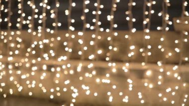 güzel sarı bokeh kutlama ışık