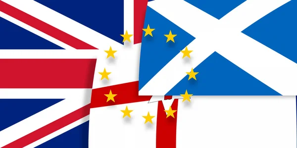 Nordirland Skottland Europa och Förenade kungariket — Stockfoto