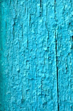 Maviye boyanmış klasik ahşap arka plan. Uzayı metin için kopyala. Bir tasarımcı için arkaplan.