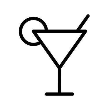 Beyaz arkaplanda izole edilmiş basit çizgi simgesi düzenlenebilir vektör klipsi sanatı