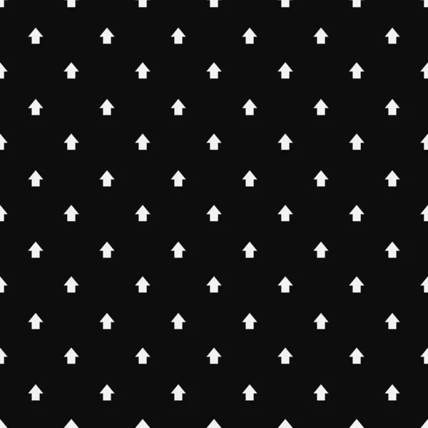 Много Белых Стрелок Указывающих Чёрный Фон Абстрактный Векторный Фон — стоковый вектор