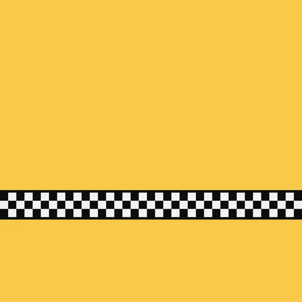 Papel Pintado Adorno Estilo Taxi Amarillo Vector Patrón Sin Costura — Archivo Imágenes Vectoriales