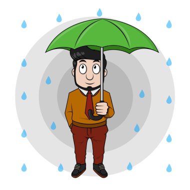 Yenilikçi iş adamı holding şemsiye