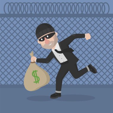 İş adam hırsız para çaldı