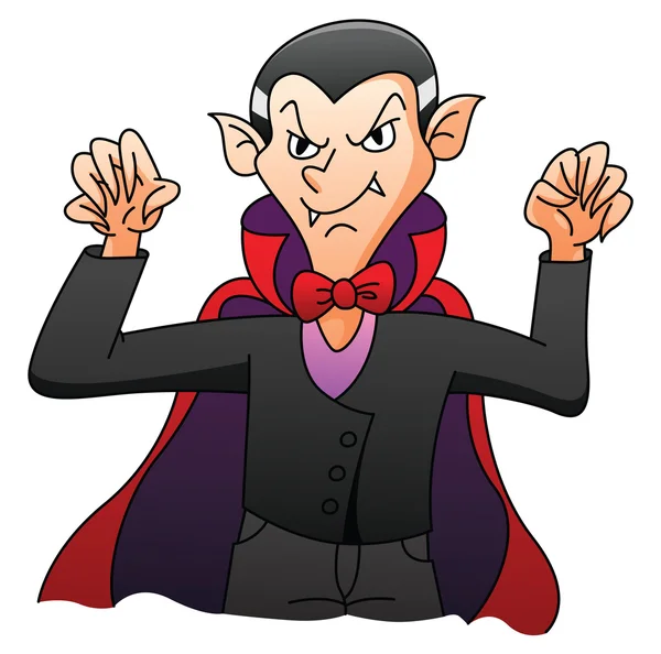 Dracula halloween — Stockvector