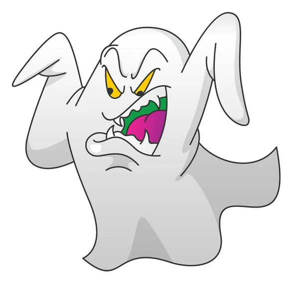 Fantasma Halloween — Vector de stock