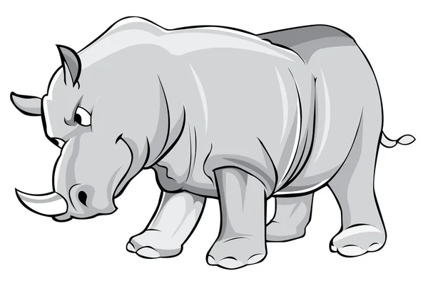 Rhinoceros — Stock Vector